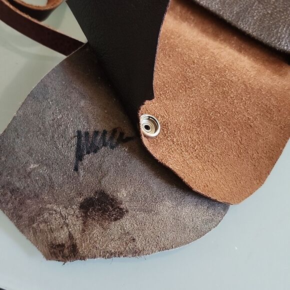 Leather Crossbody Hand Crafted Artisan Bag - Picture 4 of 10